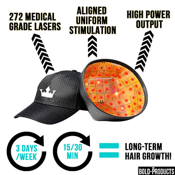 Bold Pro Laser Hair Cap